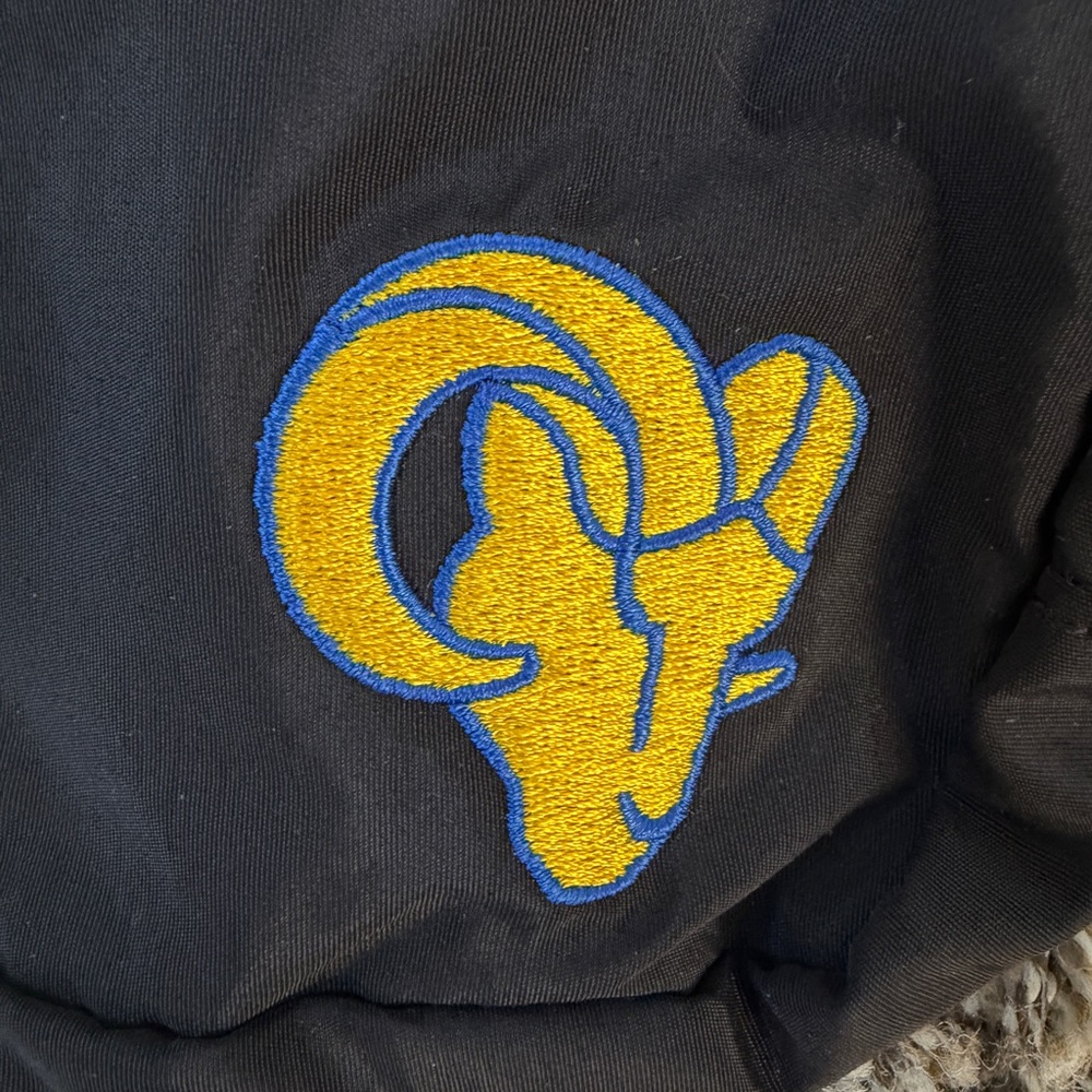 NFL LA Rams Black Belt Bag - Picture 3 of 6